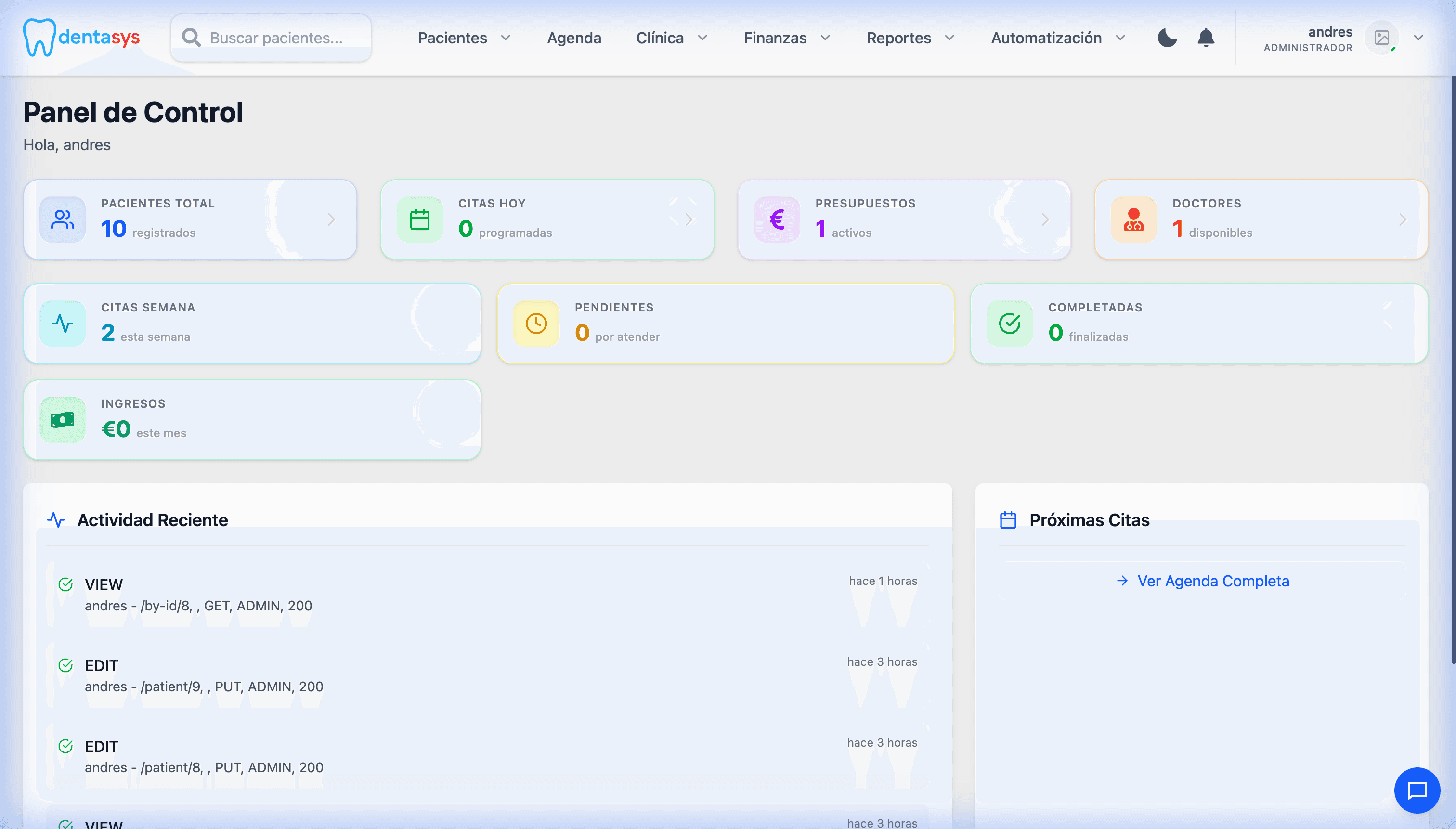 Ficha del Paciente 360